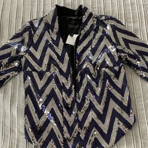 Jessica Simpson Sequence XS blouse